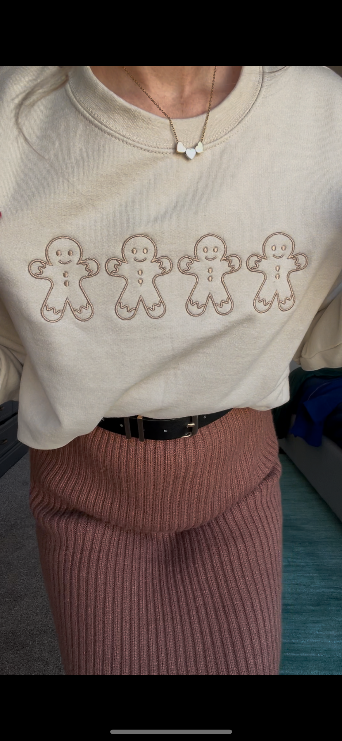 Gingerbread Cookie Crewneck