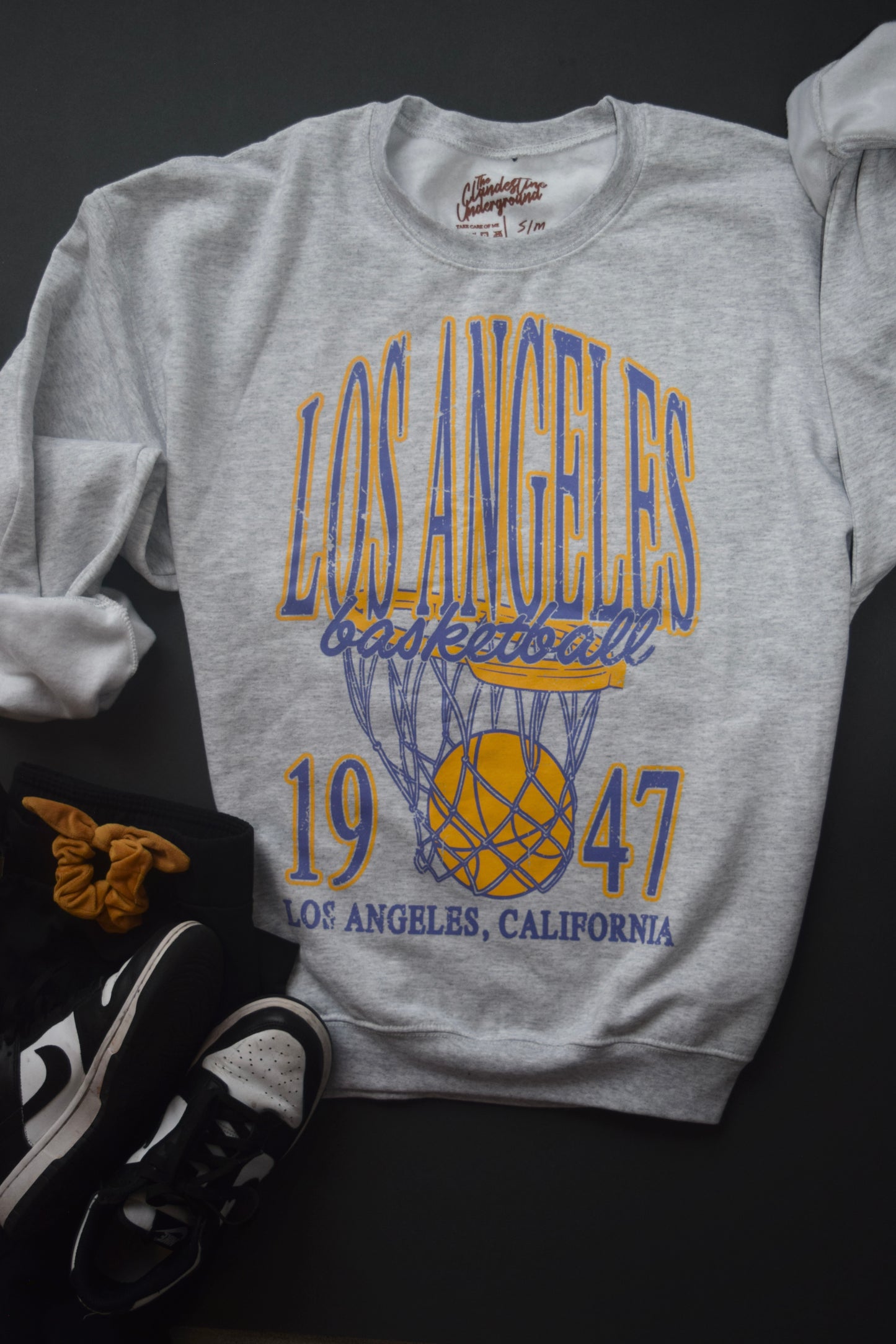Oversized Lakers Sweatshirt