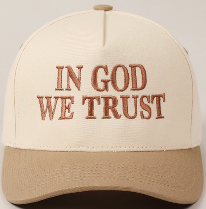 In God We Trust Hat